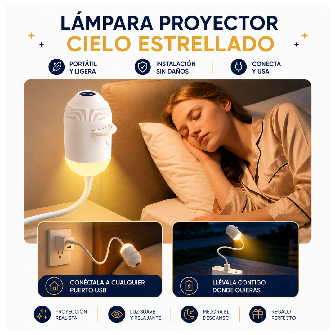Lámpara Proyectora Planetaria